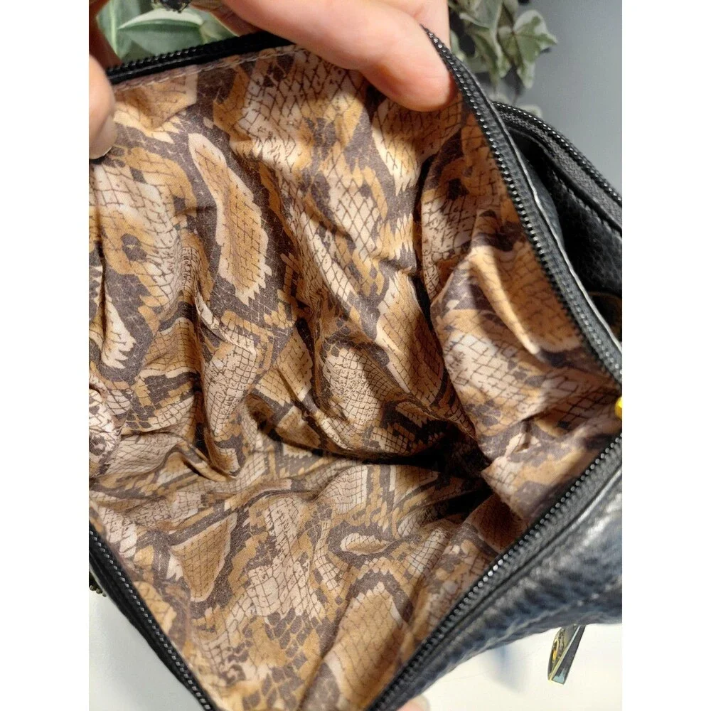 Stone Mountain Soft Leather Handbag & Coin Purse Adjustable Strap Lots of Pocket